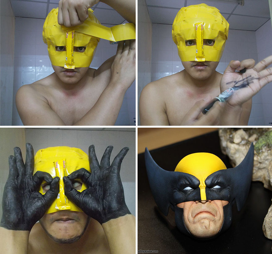 Lonelyman and his low cost cosplay