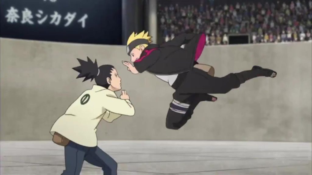 Shikadai Vs Boruto