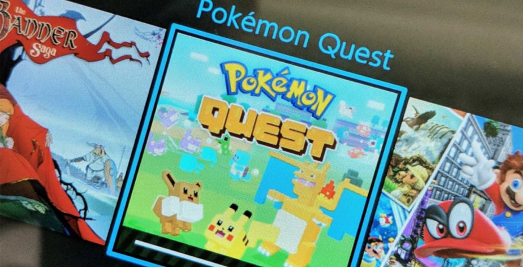 Pokemon Quest mobile game