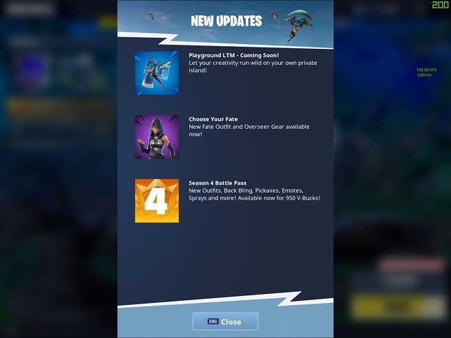 Fortnite's Playground Limited Time Mode Coming Soon