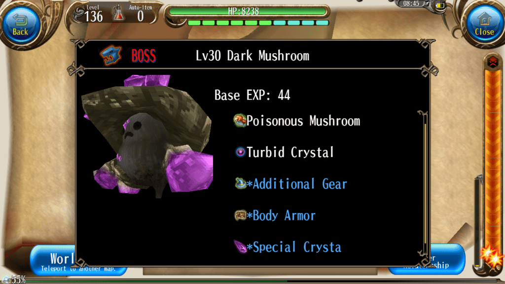 Super Death Mushroom Crysta