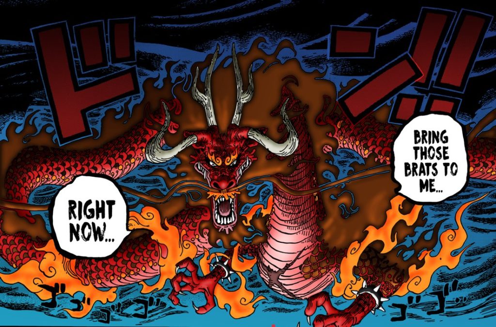 One Piece Revealed The Devil Fruit Of Kaido The Legendary Beast