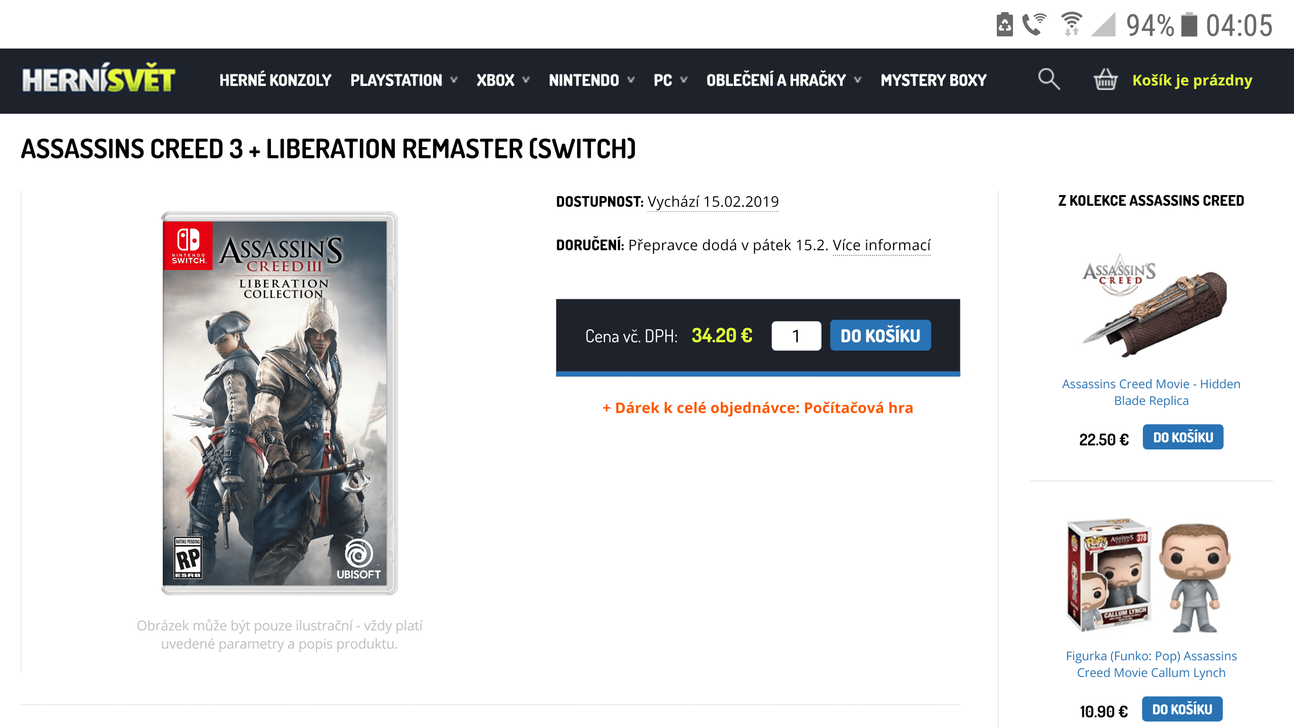 Leaked: Assassin’s Creed III+Liberation Collection Coming Soon To Nintendo Switch